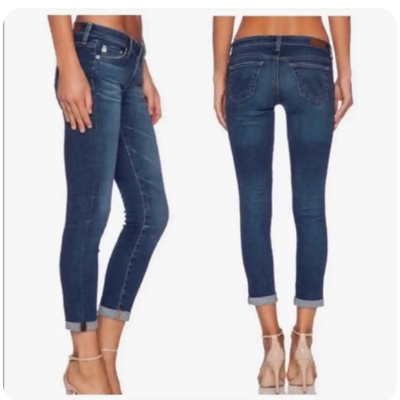 Ag Adriano Goldschmied Denim - Adriano Goldschmeid Stilt Roll Up Jeans 28 R